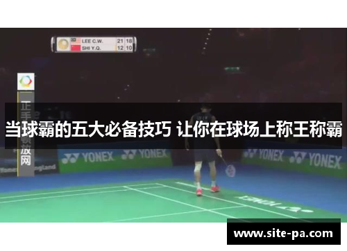 当球霸的五大必备技巧 让你在球场上称王称霸 当球霸的五大必备技巧 让你在球场上称王称霸